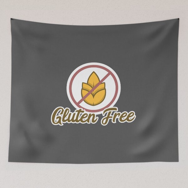 Item preview, Gluten Free Anti Wheat Sticker  designed and sold by GlutenFreeGear.