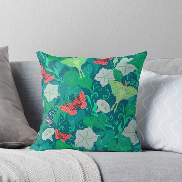 Item preview, Moon flowers and moths  designed and sold by amy jacobus.