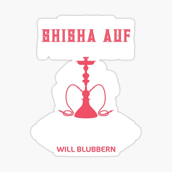 Item preview, Trendy baut die Shisha auf der König will blubbern T-Shirt designed and sold by Peter Azeez.
