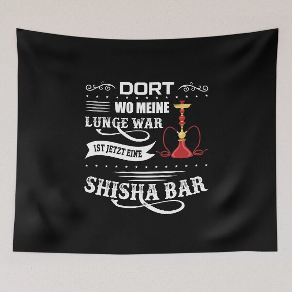 Item preview, Trendy where my lungs were now is a hookah bar T-shirt designed and sold by Peter Azeez.