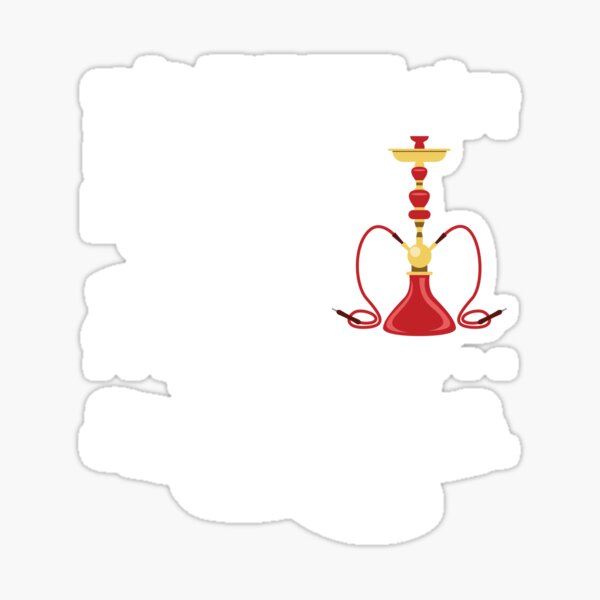 Item preview, Trendy dort wo meine Lunge war ist jetzt eine Shisha Bar T-Shirt designed and sold by Peter Azeez.