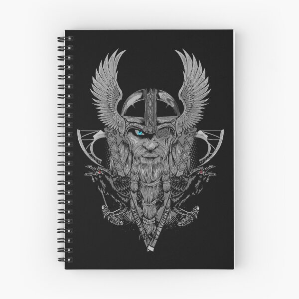 Item preview, Norse mythology with Raven Huginn and Muninn designed and sold by LeNew.
