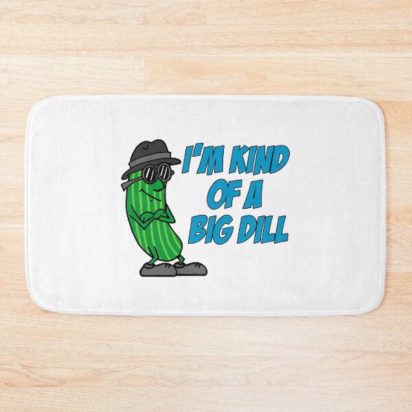 Item preview, I'm Kind Of A Big Dill Cartoon Pickle designed and sold by jaycartoonist.