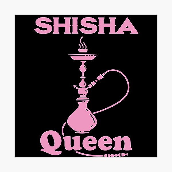 "Trendy Shisha Queen TShirt Mistress of the Hookahs" Photographic