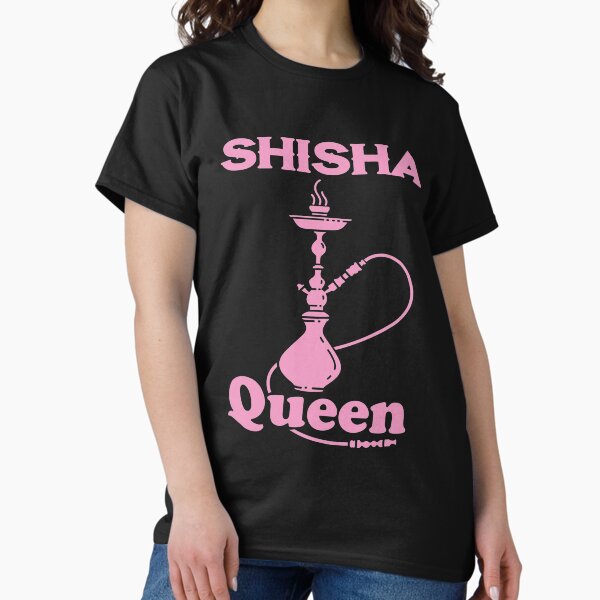Item preview, Trendy Shisha Königin T-Shirt Herrin der Wasserpfeifen designed and sold by Peter Azeez.