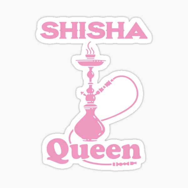 Item preview, Trendy Shisha Königin T-Shirt Herrin der Wasserpfeifen designed and sold by Peter Azeez.