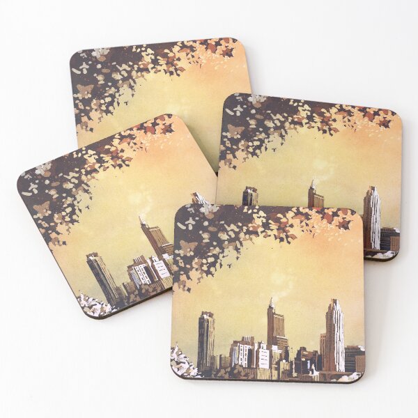 Item preview, Downtown Raleigh, NC skyline at dawn- Raleigh skyline artwork designed and sold by rfoxphoto.