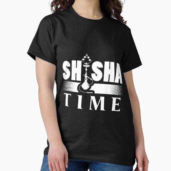 Item preview, Trendy Shisha Zeit T-Shirt Wasserpfeifen Shirt für die Gesellschaft designed and sold by Peter Azeez.