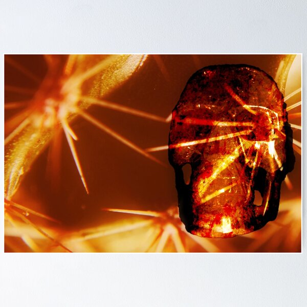 Item preview, Migraine -The Pierced Skull designed and sold by Terri Waters Photography & Design.