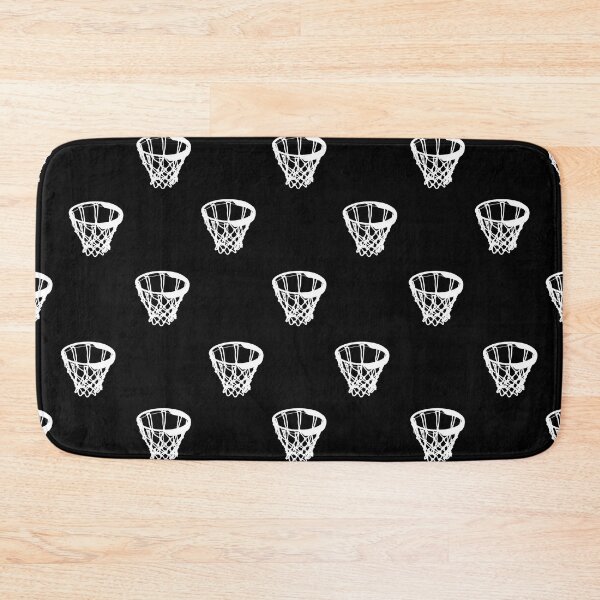 Item preview, Basketball Motif Print Pattern designed and sold by DFLC Prints.