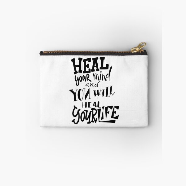 Item preview, Heal Your Mind And You Will Heal Your Life Inspirational Quotes designed and sold by ProjectX23.
