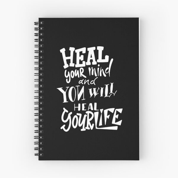 Item preview, Heal Your Mind And You Will Heal Your Life Inspirational Quotes designed and sold by ProjectX23.