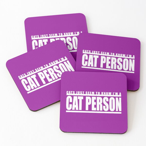 Item preview, Classic Cat Person Design - for Dark Backgrounds designed and sold by dzdart.