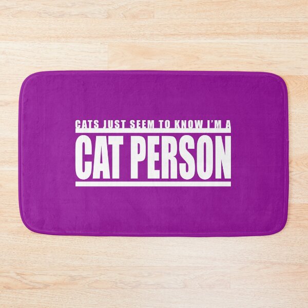 Item preview, Classic Cat Person Design - for Dark Backgrounds designed and sold by dzdart.