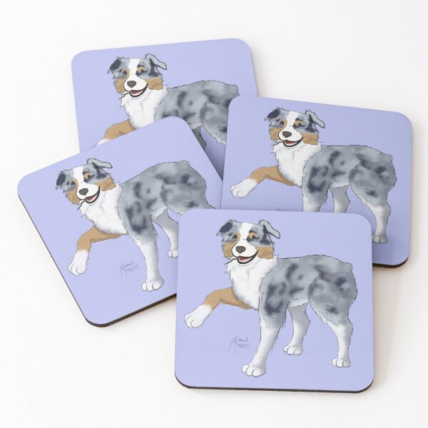 Item preview, Australian Shephard  designed and sold by chromacaim.