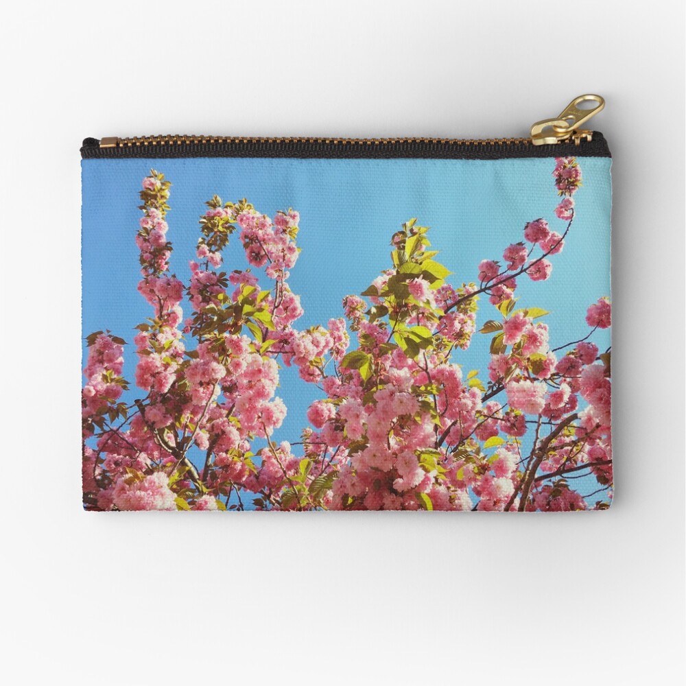  Floral Gift - Cherry Blossoms Photography - Gardener Present Zipper Pouch