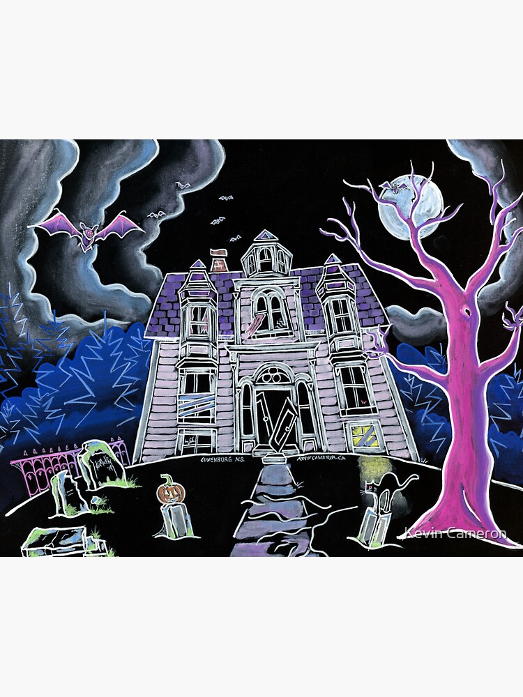 Spooky Haunted House - Lunenburg Nova Scotia by kevinart1