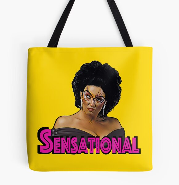 Vintage 80s Wrestling Sensational Sherri T shirt art !!!! | Tote Bag