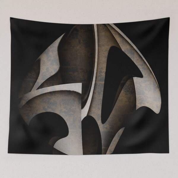 Item preview, Abstract In Grey designed and sold by CurvilinearArt.