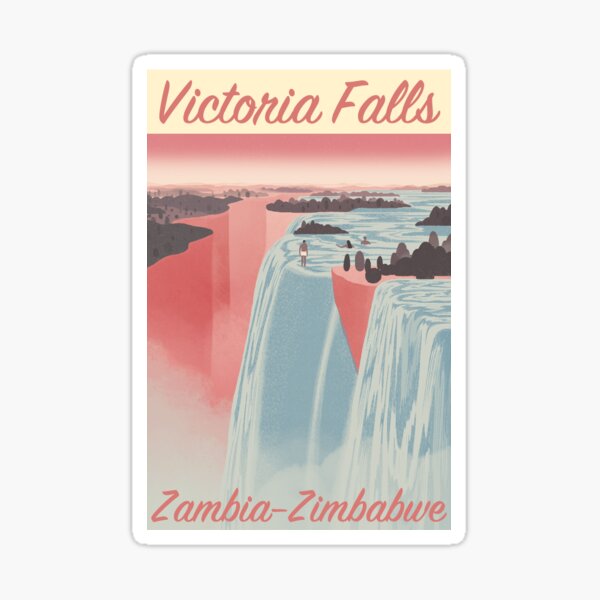 Victoria Falls Sticker