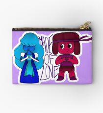 Bolso de mano Rubí y Zafiro hecho de amor