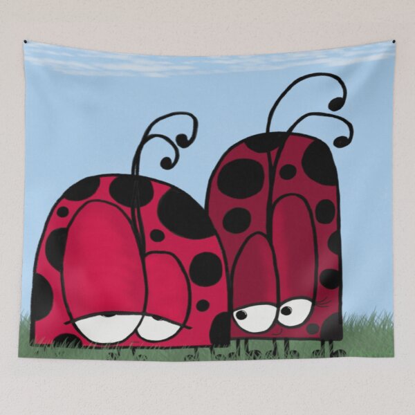 Item preview, Unrequited Love Ladybug Illustration designed and sold by OneArtsyMomma.