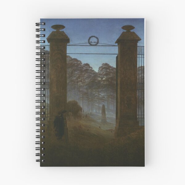 Item preview, Caspar David Friedrich - Graveyard designed and sold by ArtExpression.