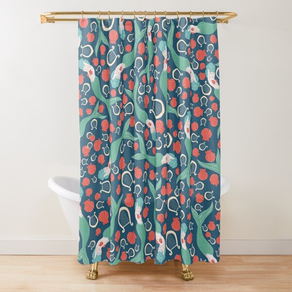 Pirates of the Caribbean Syrena Mermaid Shower Curtain