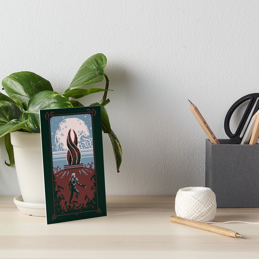 Item preview, Art Board Print designed and sold by RunWTheWolves.