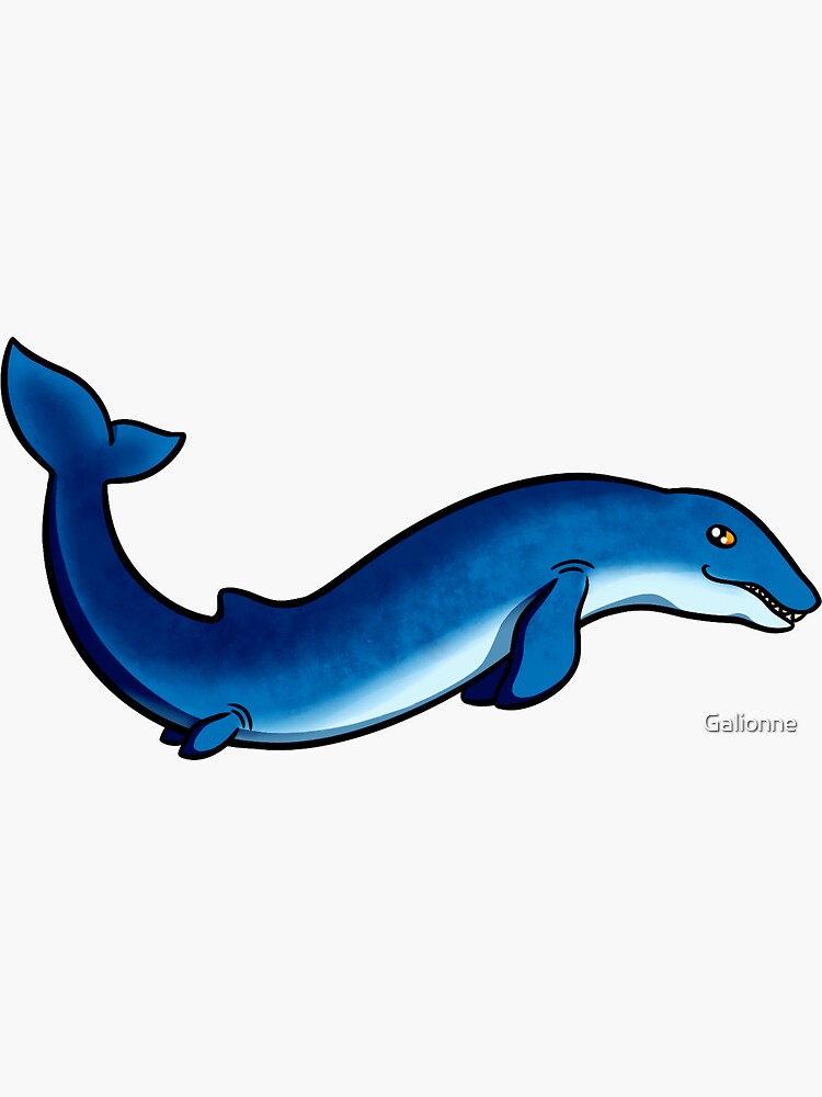 "Basilosaurus" Sticker for Sale by Galionne Redbubble