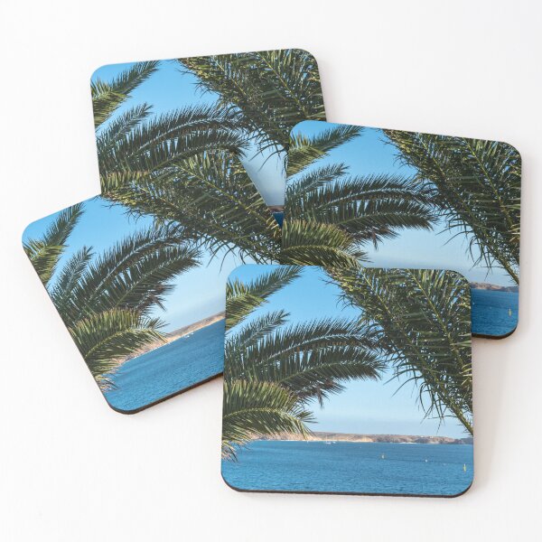 Item preview, Beach through the palms designed and sold by iCimages.net.