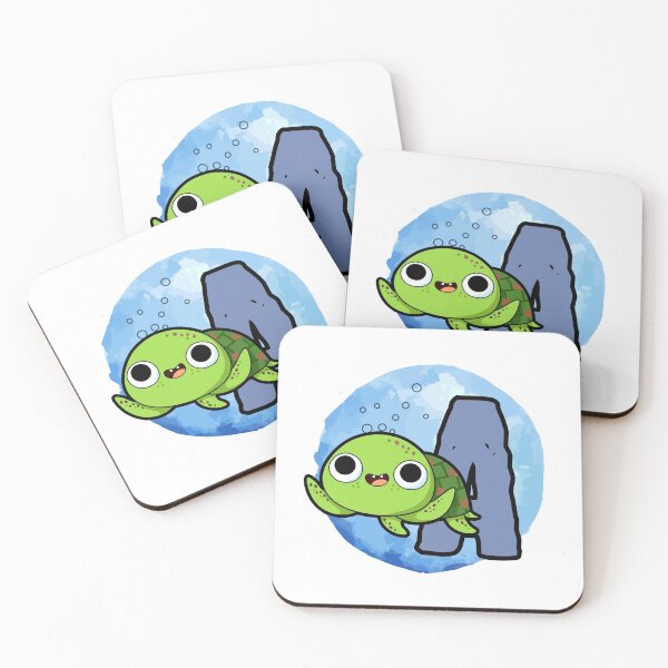 Item preview, Monogram A Turtley Awesome designed and sold by kidsmonogram2.