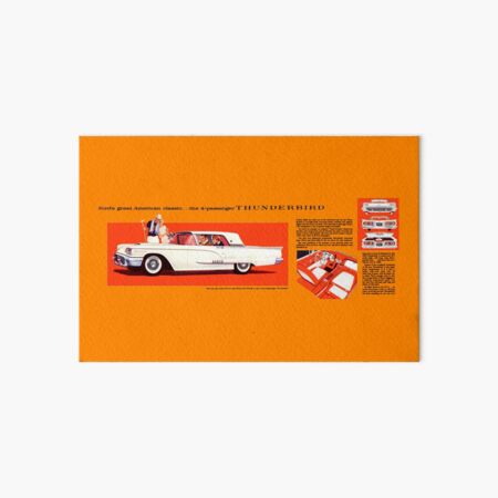 FORD THUNDERBIRD Art Board Print