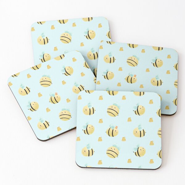 Item preview, Cute bee pattern designed and sold by AliciaBarten.