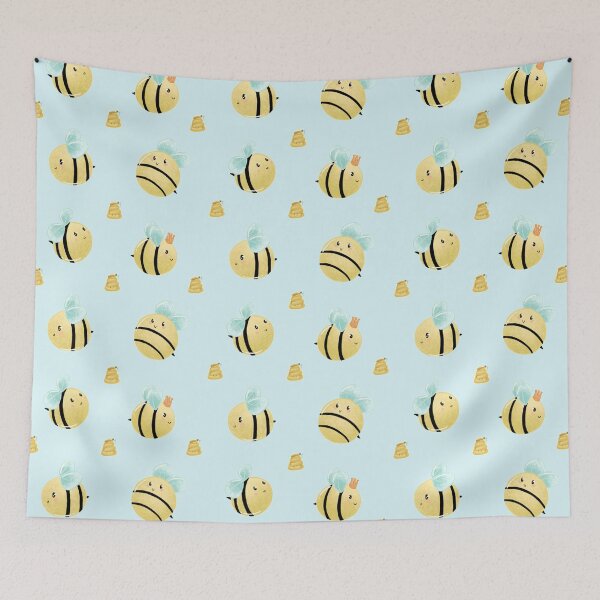 Item preview, Cute bee pattern designed and sold by AliciaBarten.