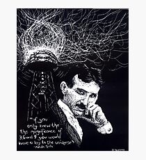 "Nikola Tesla"- 2010 Photographic Print