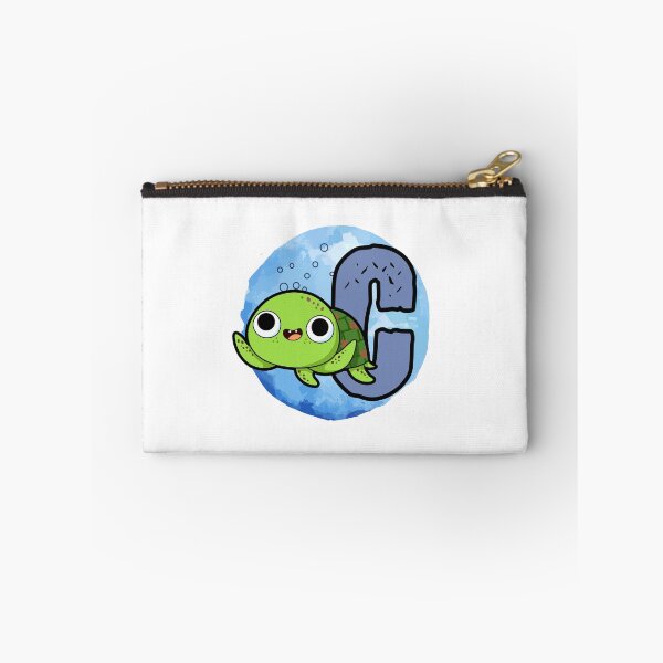 Item preview, Monogram C Turtley Awesome designed and sold by kidsmonogram2.