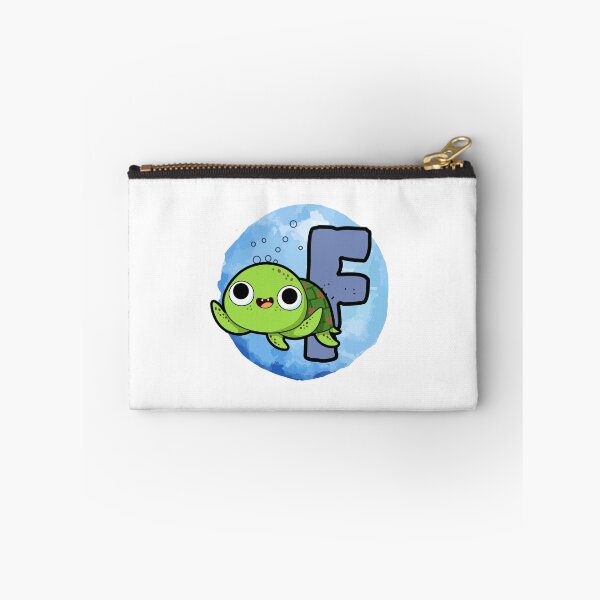 Item preview, Monogram F Turtley Awesome designed and sold by kidsmonogram2.