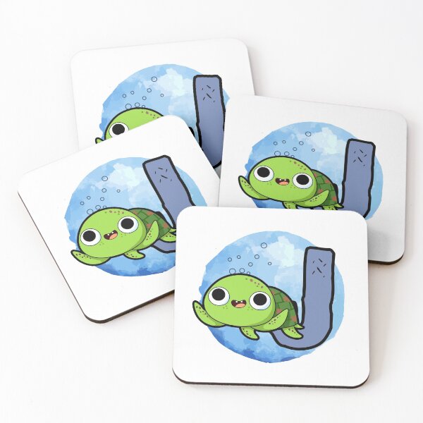 Item preview, Monogram J Turtley Awesome designed and sold by kidsmonogram2.