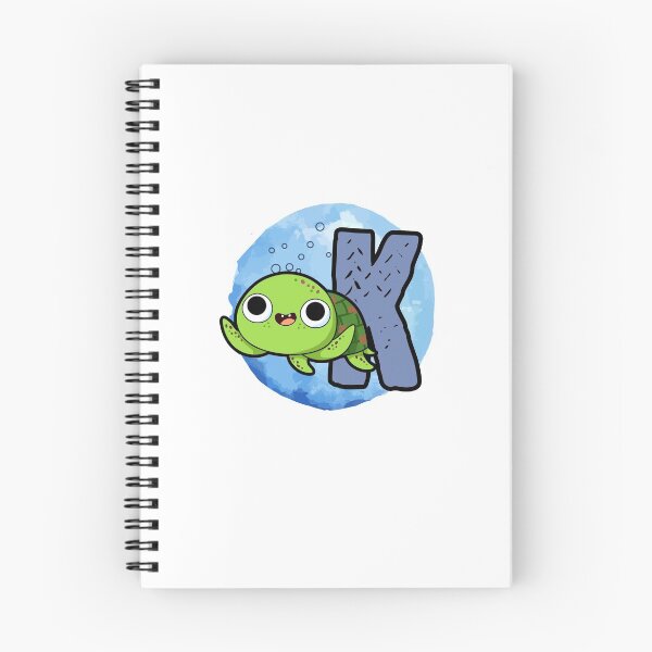 Item preview, Monogram K Turtley Awesome designed and sold by kidsmonogram2.
