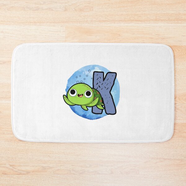 Item preview, Monogram K Turtley Awesome designed and sold by kidsmonogram2.