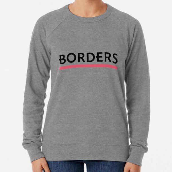 Borders – Books, Music, Cafe Lightweight Sweatshirt