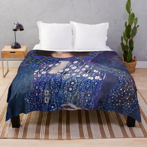 Item preview, Portrait of Emilie Louise Floge by Gustav Klimt designed and sold by Bebichic.