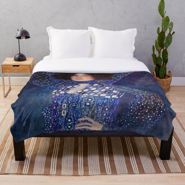 Item preview, Portrait of Emilie Louise Floge by Gustav Klimt designed and sold by Bebichic.