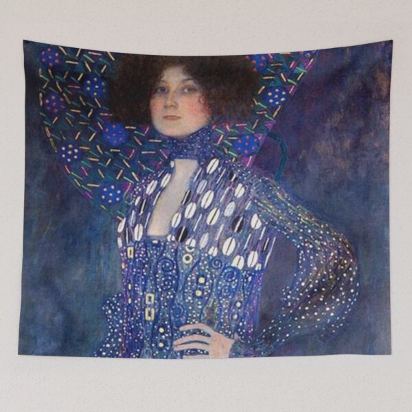 Artikelvorschau, Porträt von Emilie Louise Floge von Gustav Klimt entworfen und verkauft von Bebichic.