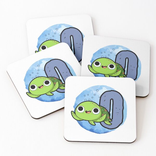 Item preview, Monogram O Turtley Awesome designed and sold by kidsmonogram2.