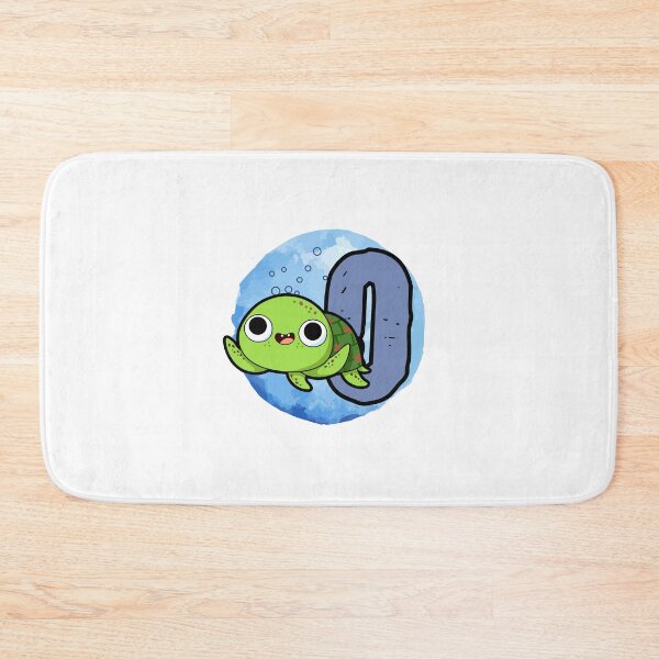 Item preview, Monogram O Turtley Awesome designed and sold by kidsmonogram2.