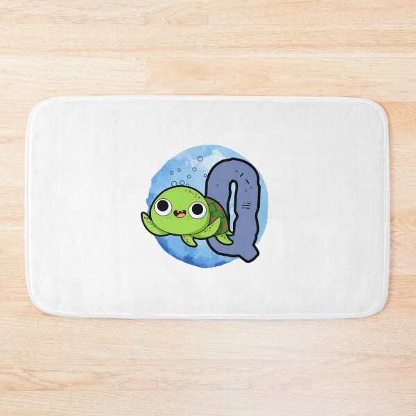 Item preview, Monogram Q Turtley Impresionante designed and sold by kidsmonogram2.