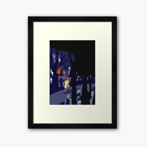 Nightwalk Framed Art Print