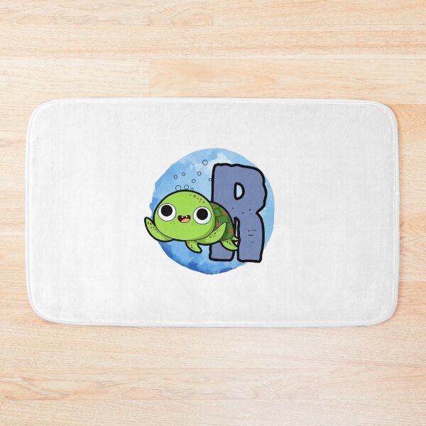 Item preview, Monogram R Turtley Impresionante designed and sold by kidsmonogram2.